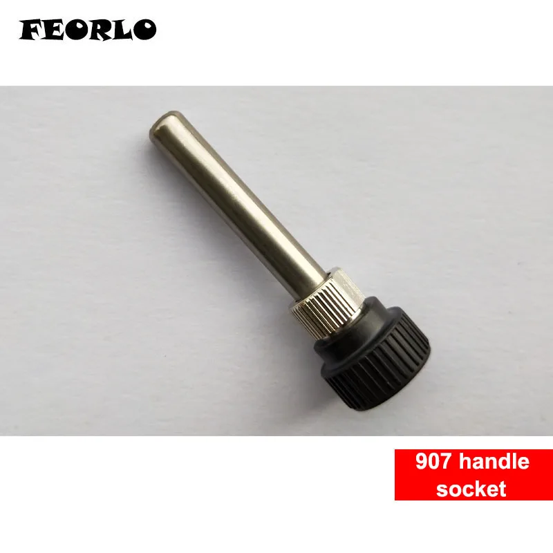 FEORLO 907 handle socket head casing cannula Iron tip bushing sleeve For 936 852D 936 937D
