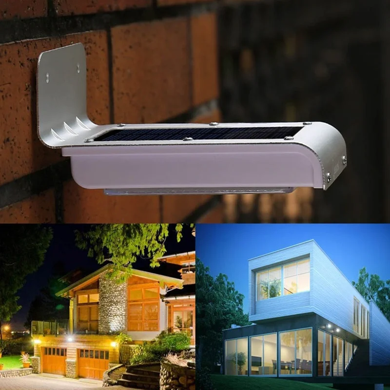 16 LED Motion Sensor Solar lamp PIR Garden power saving Lamp Garden Yard IP65 Waterproof Outdoor Wall street Light blub