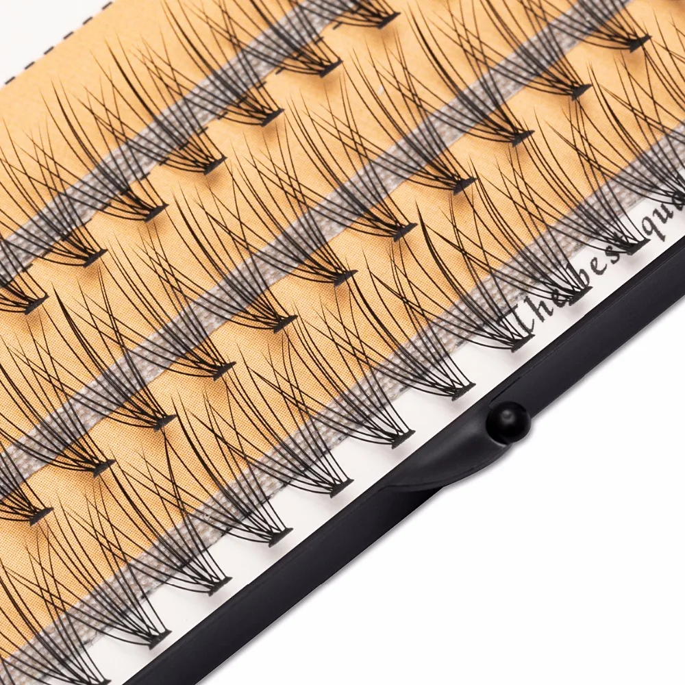 

Natural Long Individual Fake Lashes Cluster False Eyelashes Handmade Individual Lashes Extension Makeup 60 bundles/boxes