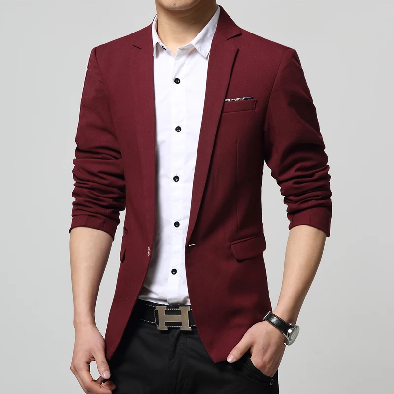Бесплатная доставка S-4XL новинка 2015 поступление Блейзер masculino корейской Slim Fit Мужская пиджак модные повседневные комплекты 7 цветов костюм