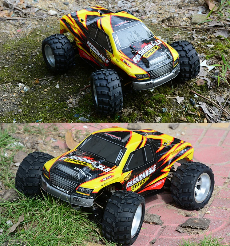 Vintagelll RC автомобиль 1:18 Электрический 2 4 г 4WD дистанционное управление короткий