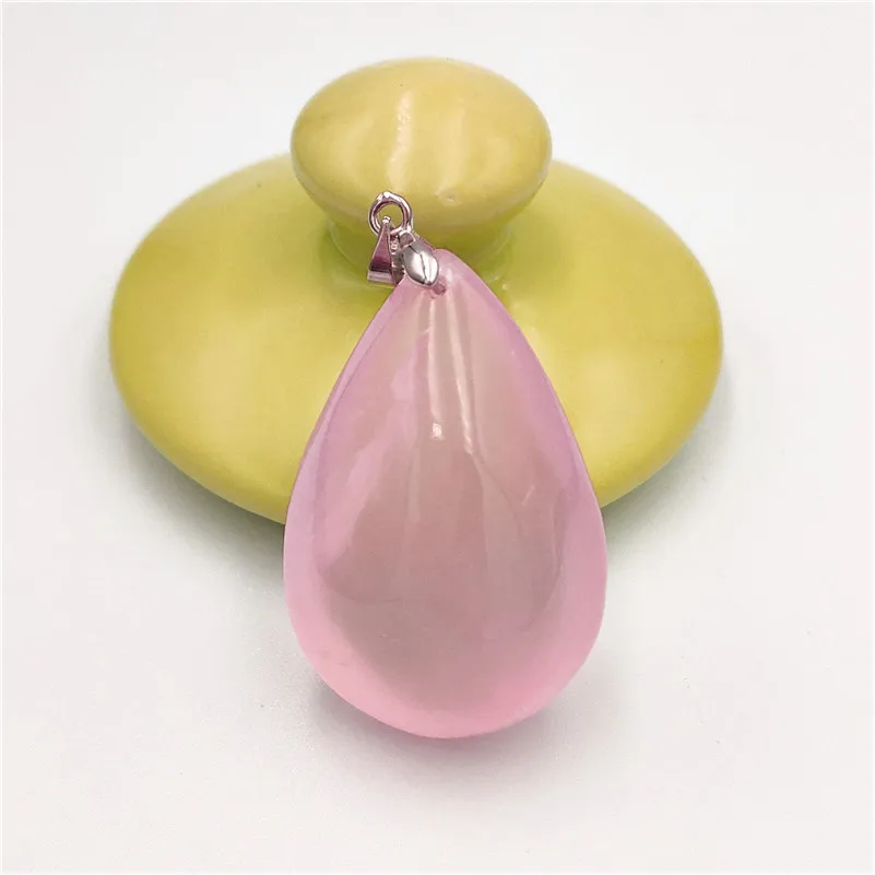 Rose Quartz Pendant Clear Mozambique (6)