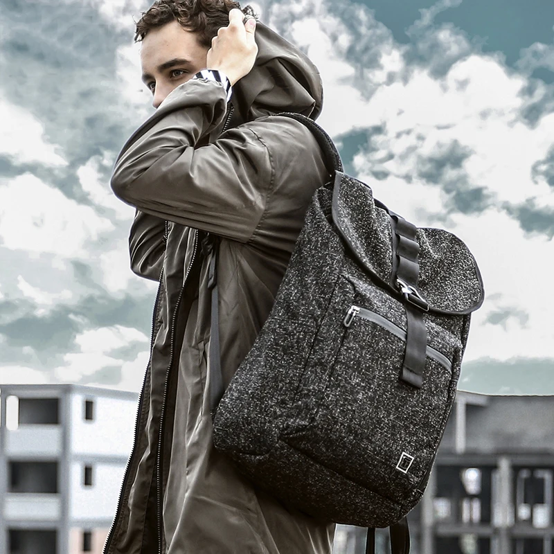 

Men Backpack USB Charg Casual Personality College School Backpack 15.6inch Laptop Male Bag Water-repellent Travel Mochila Woemn