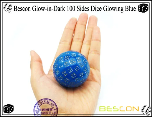 Bescon Glowing Blue D100-5