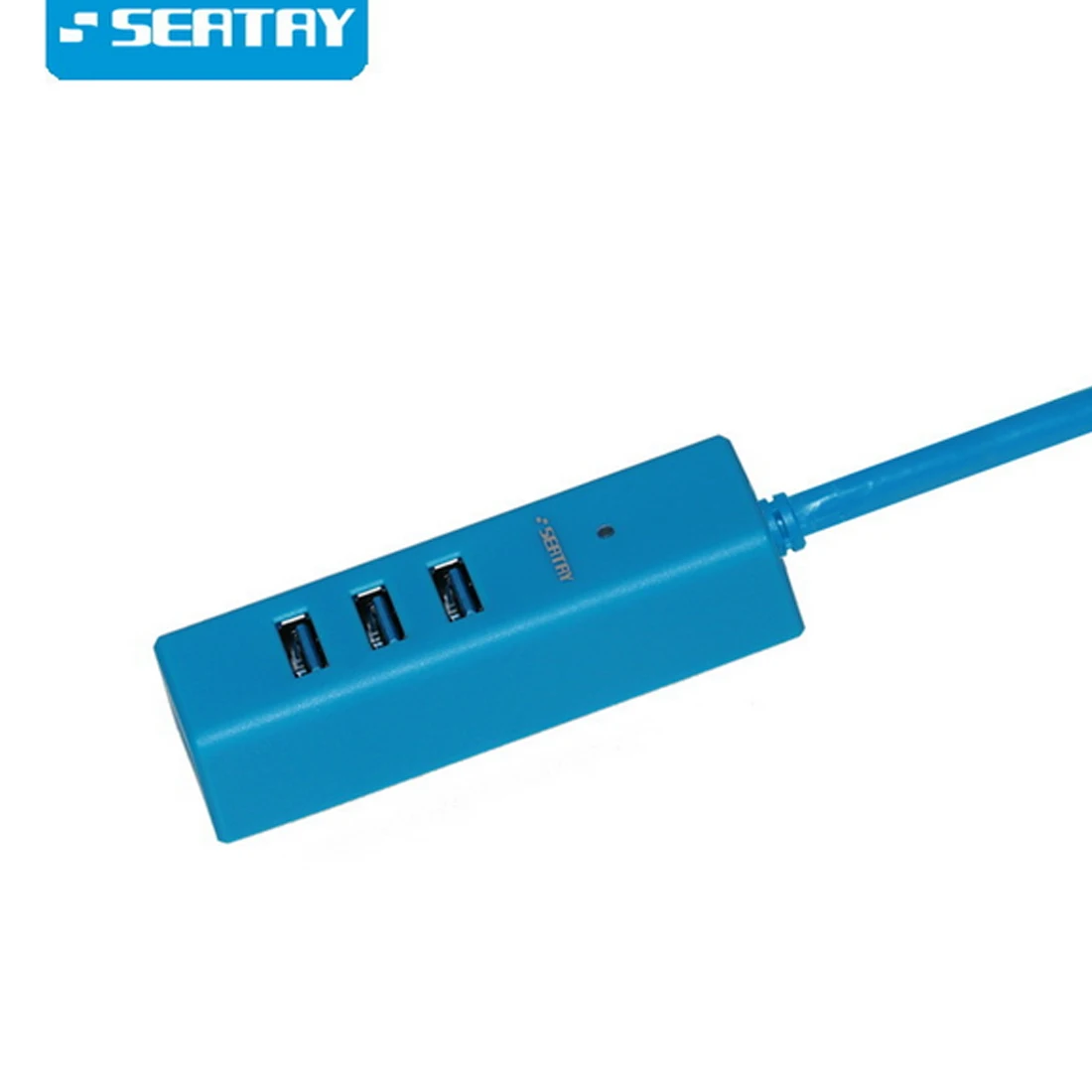 NOYOKERE لطيفة المحمولة USB 3.0 4 ميناء Hub USB3.0 الفاصل محول فائقة السرعة لأجهزة الكمبيوتر المحمول الكمبيوتر PC عالية امدادات الطاقة
