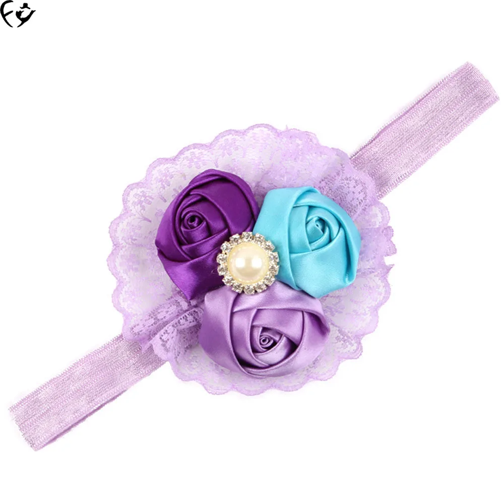 European And American Pop Rose Baby s Headband FY17100304 european