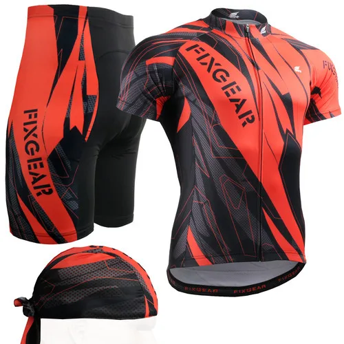 Мужские велосипедные шорты, наборы оранжевых брендов для велоспорта, быстросохнущие велосипедные костюмы, летние велосипедные наборы - Цвет: Армейский зеленый