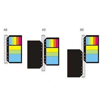 

1PCS B5 Coil Dividers Stickers n34 Sticky Note Diary Accessory Diary w48 A5 A6 Notebook