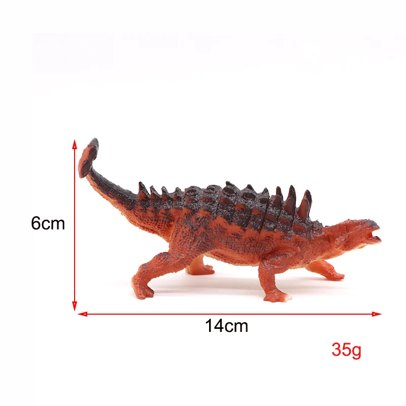 1 шт. Набор игрушечных динозавров из Юрского периода, пластиковые игрушки для игры в парк мира, модель динозавра, фигурки для детей, подарок для мальчиков, домашний декор - Цвет: 04