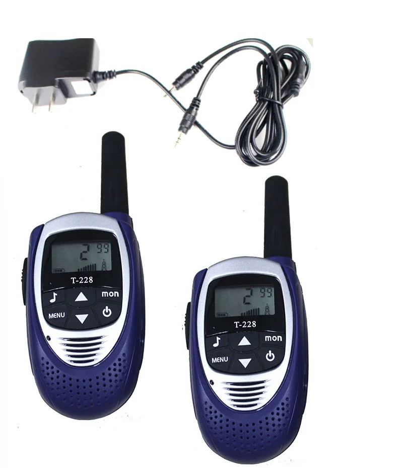 2 шт. портативная мини рация walky talky T228 длина 500 метров для детей|walkie talkie pair|walkie
