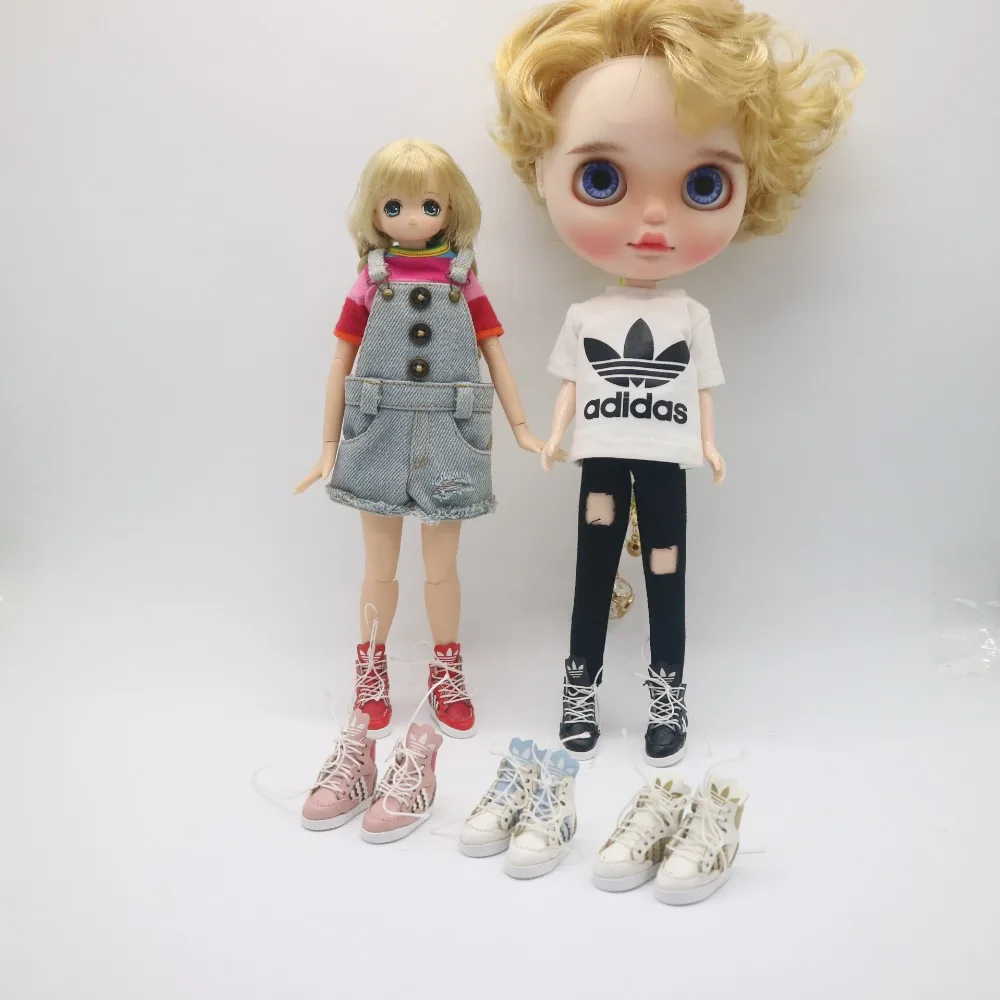 Кукольные кроссовки, обувь для кукол(3,3 см