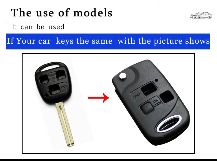 Pinecone для ключа оболочки для LEXUS GS ES v-образной КРЕПЕЖНОЙ ПЛАСТИНОЙ LS RX Автомобильный ключ 3 кнопки Uncut 42 мм(в самом широком месте для укладки волос пустой корпус для дистанционного ключа оболочки крышка 1 предмет