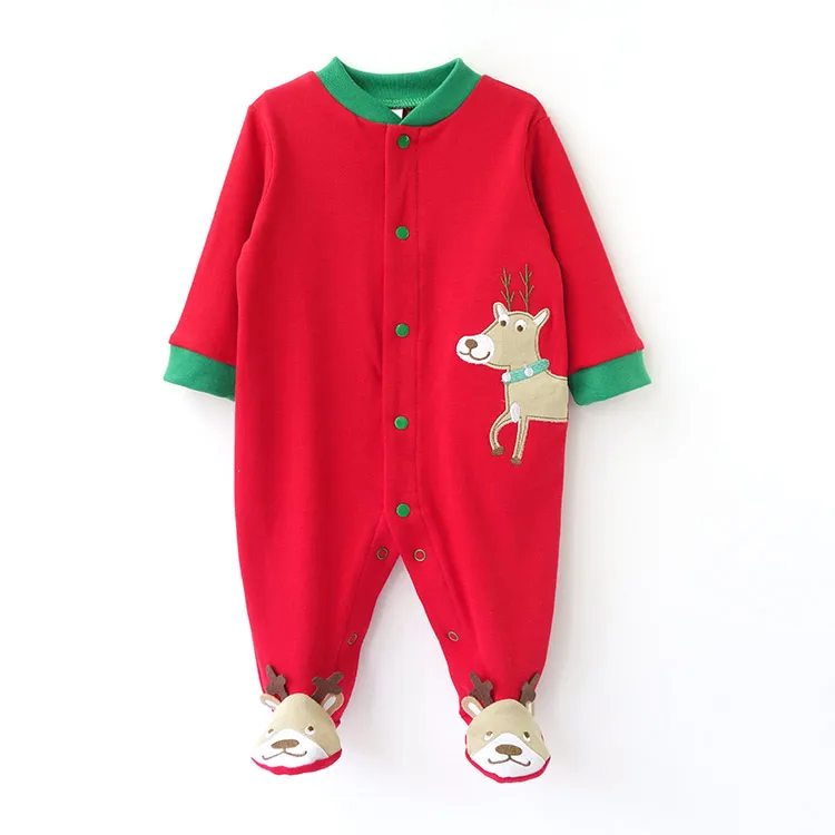 Newborn Infant Christmas Baby Sleeping Bags Pure Cotton Super Soft Baby Pajamas Autumn Winter Warm Baby