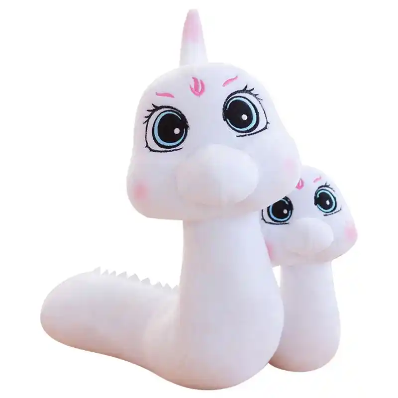white snake plush