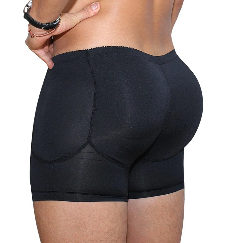 

Men's padded Butt Lifter Control Panties Waist Trainer Corsets Slimming Shaper Pads Enhancement Underwear men Butt Lift Shaper