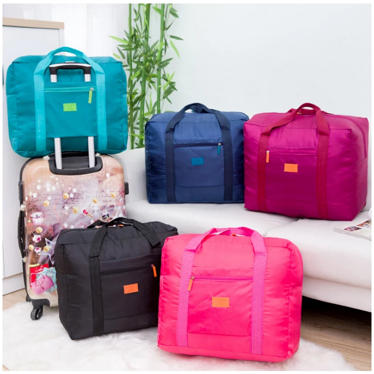 Высококачественная складная дорожная сумка, нейлоновые дорожные сумки, ручная сумка для мужчин и женщин, модная Вместительная дорожная сумка Wobag