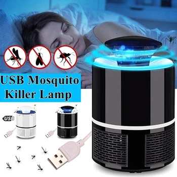 

USB LED Photocatalyst Mosquito Killer Lamp Mosquito Repellent Bug Insect Trap Light UV Light Killing Trap Lamp Fly Repeller