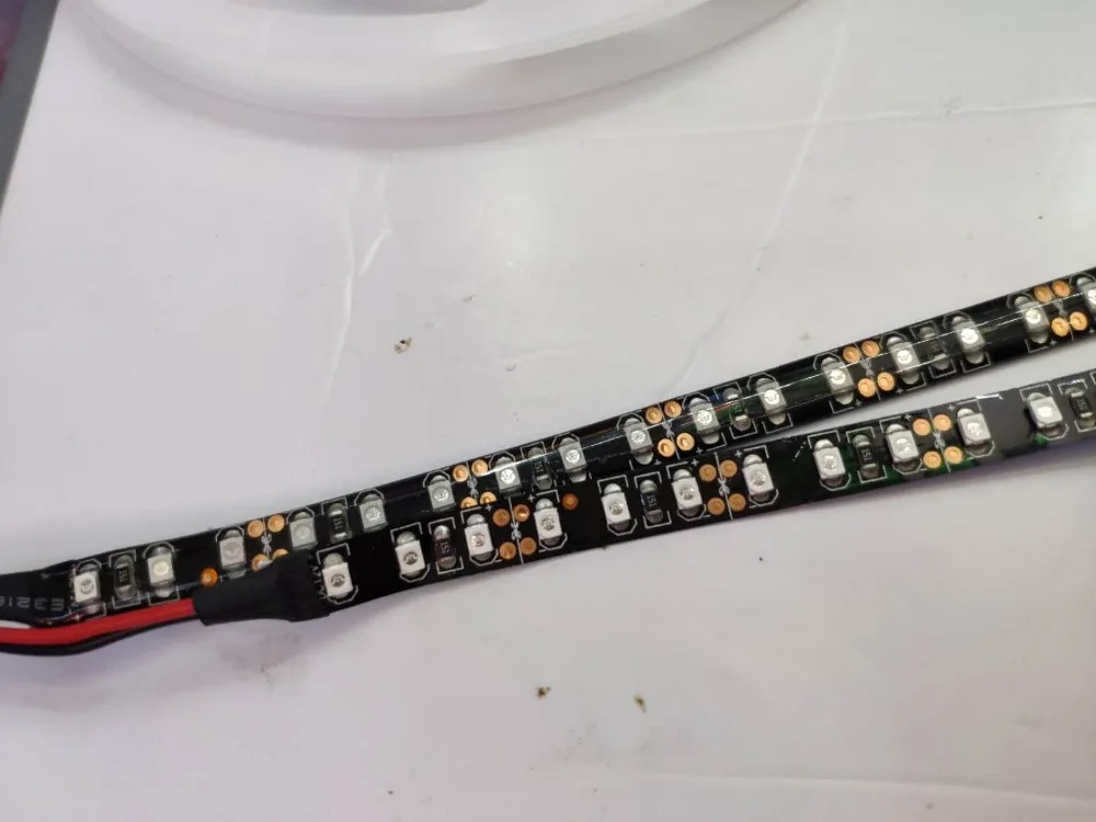 10 шт./лот Черный pcb 16.4ft 5 M УФ Ультрафиолетовое светодио дный полосы 2835 SMD фиолетовый 600 светодио дный гибкий линейный светильник 12 V Билл