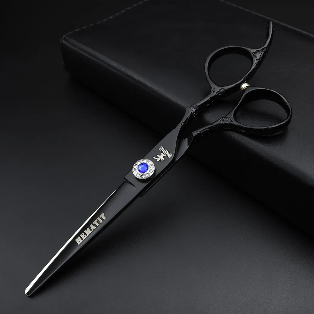 6.0 '' Japan 440C black rose hairdressing scissors cut slimming scissors professional human hair scissors 6.0 '' Japan 440C black rose hairdressing scissors cut slimming scissors professional human hair scissors