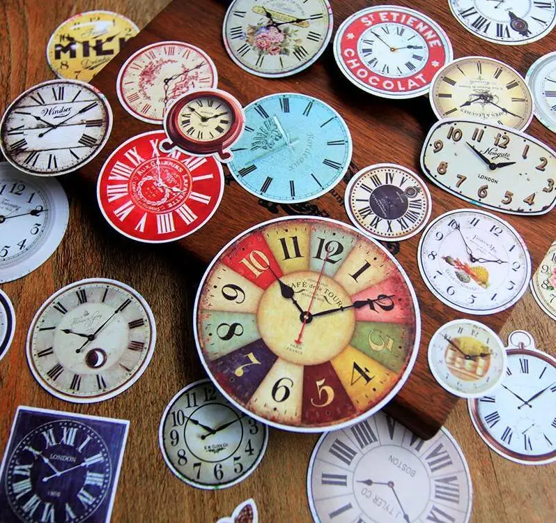 

Vintage watch Cardstock Die Cuts for Scrapbooking Happy Planner/Card Making/Journaling Project C038