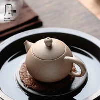 Handmade Pottery Teapot  Chinese Tea Set Pot Chinese Kung Fu Tea Pots Kettle Ceramic Pottery China Tea Sets 