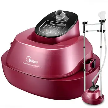

Smart Double Pole Garment Steamer Handheld/hanging Electric Steam Irons LCD Display Overheat/Anti Dry Protection 2L 1500W