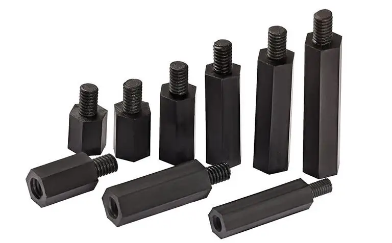 50 шт. M2 * L + 5 мм M2.5/M3/M4 6 резьба пластиковый винт для материнской платы