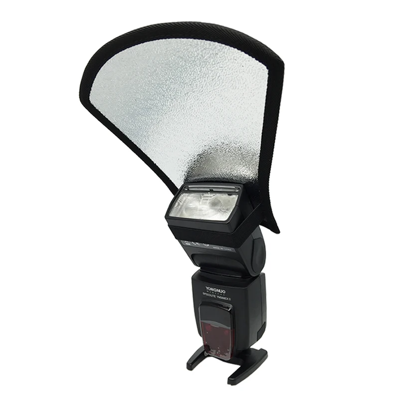 

Softbox Speedlite Flash Diffuser Silver / White Reflector for Canon Nikon Pentax Yongnuo Camera Flash Light