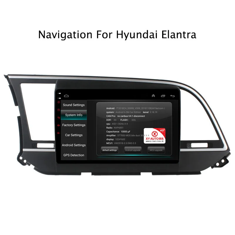 Sale 9" 2G RAM 32G ROM Car DVD GPS Navigation For Hyundai Elantra 2016 2017 with Radio Head Unit,support 4G LTE 4 Sale 9" 2G RAM 32G ROM Car DVD GPS Navigation For Hyundai Elantra 2016 2017 with Radio Head Unit,support 4G LTE 4