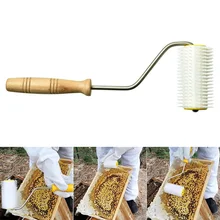 Пластиковый белый игольчатый ролик, Инструмент для извлечения меда 32 см, разворачивающая вилка XB 66