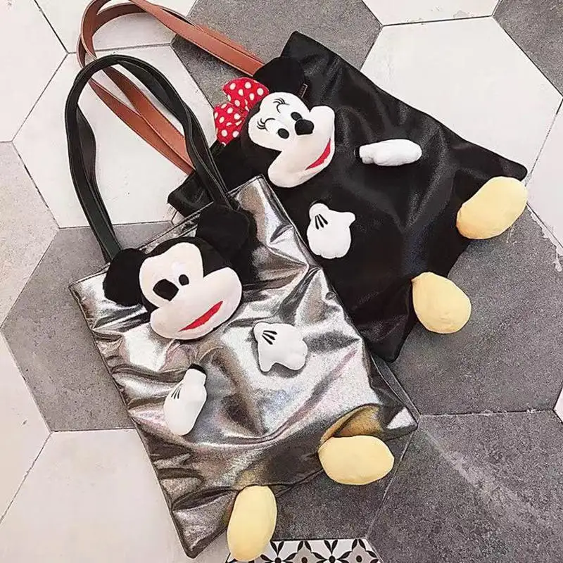 

2019 New fashion Women's Bag Cute Bag For Girls Mickey Bags Ladies Handbags Dames Mugs Sac Pochette Bolsa Feminina femme