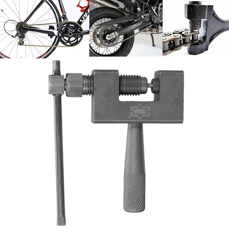 

New Arrival Universal Motorcycle Bicycle Single Chain Breaker Link Repair Splitter Removal Tool Cycling Chain Rivet Remover