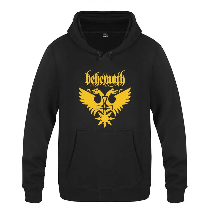 Мужские толстовки с капюшоном Behemoth флисовый пуловер в стиле панк рок