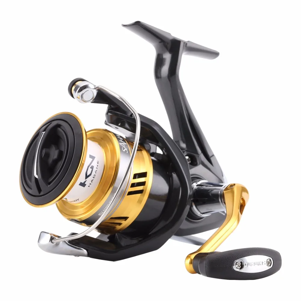 Спиннинговая катушка SHIMANO SAHARA для спиннинга 1000 2500 C3000 4000 C5000XG передача HAGANE 5