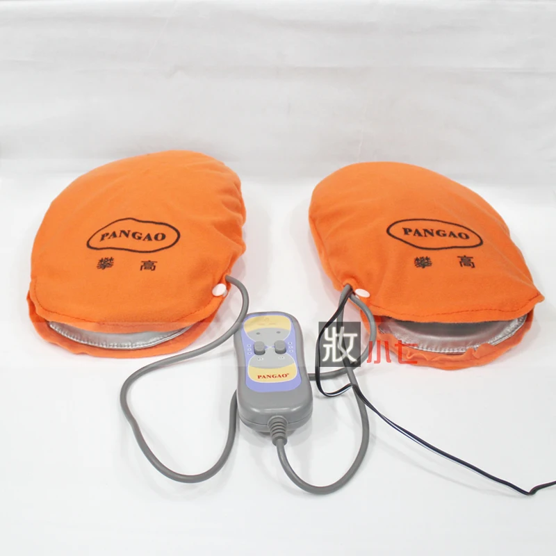 Far infrared electric heated gloves foment nursing hand massage device