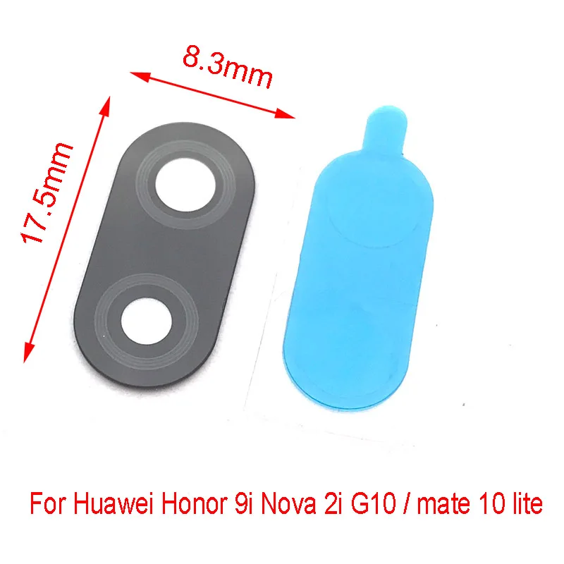 Новая задняя камера стеклянный объектив для Huawei Honor 9i Nova 2i G10 / mate 10 lite с клеем