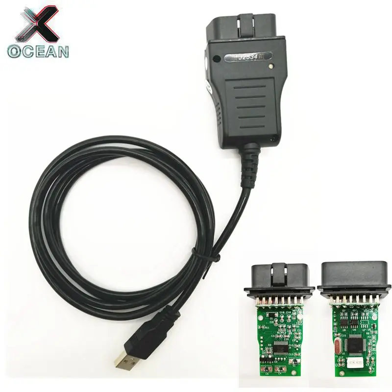 

10Pcs/Lot New Aarrival HDS USB Cable for Honda OBD2 Cable Diagnostic Cable with Multi langauge Auto OBD2 HDS Cable Free Shipping