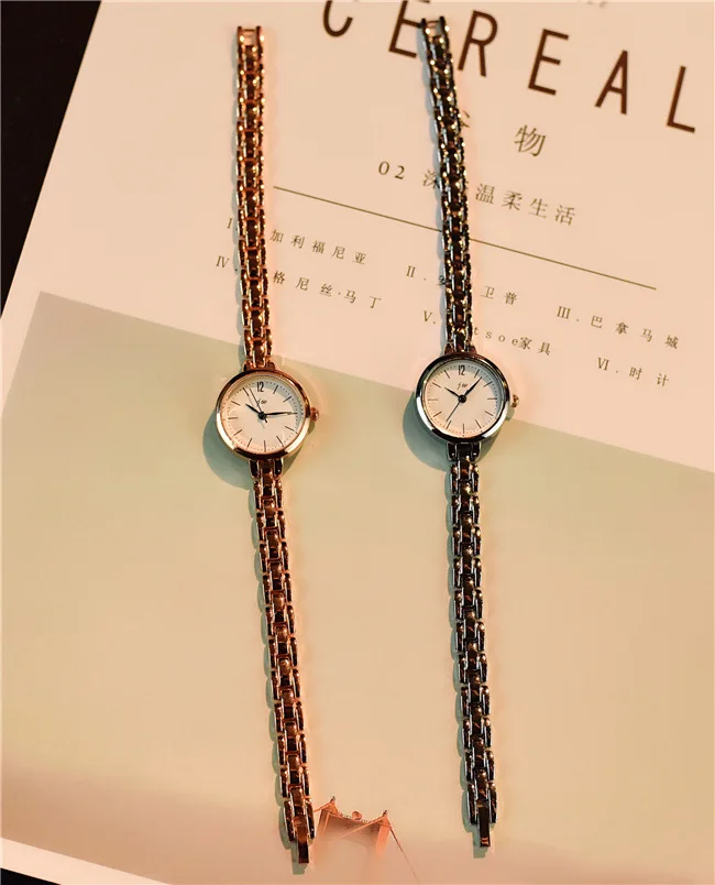 Women's Luxury Fashion Full Stainless Steel Bracelet Watch Variations