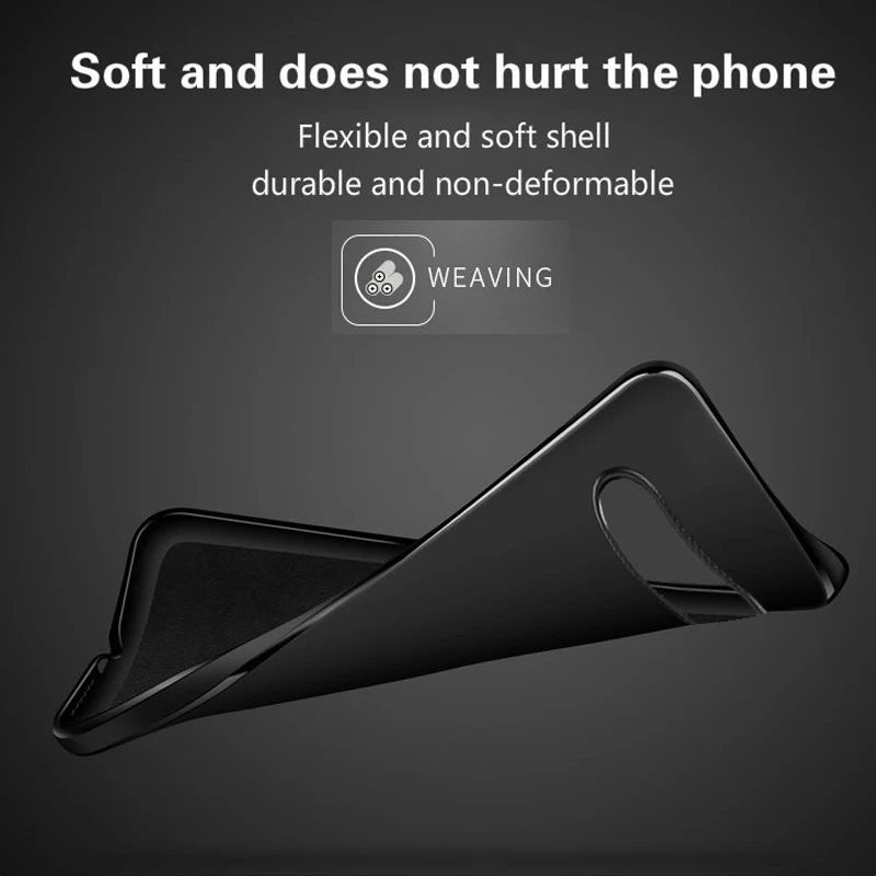 Магнитный автомобильный чехол держатель для Samsung S10 e S10e Plus ультратонкие мягкие