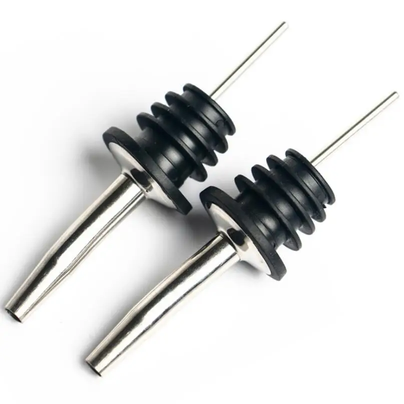 Stainless Steel Liquor Spirit Pourer Flow Wine Bottle Pour Spout