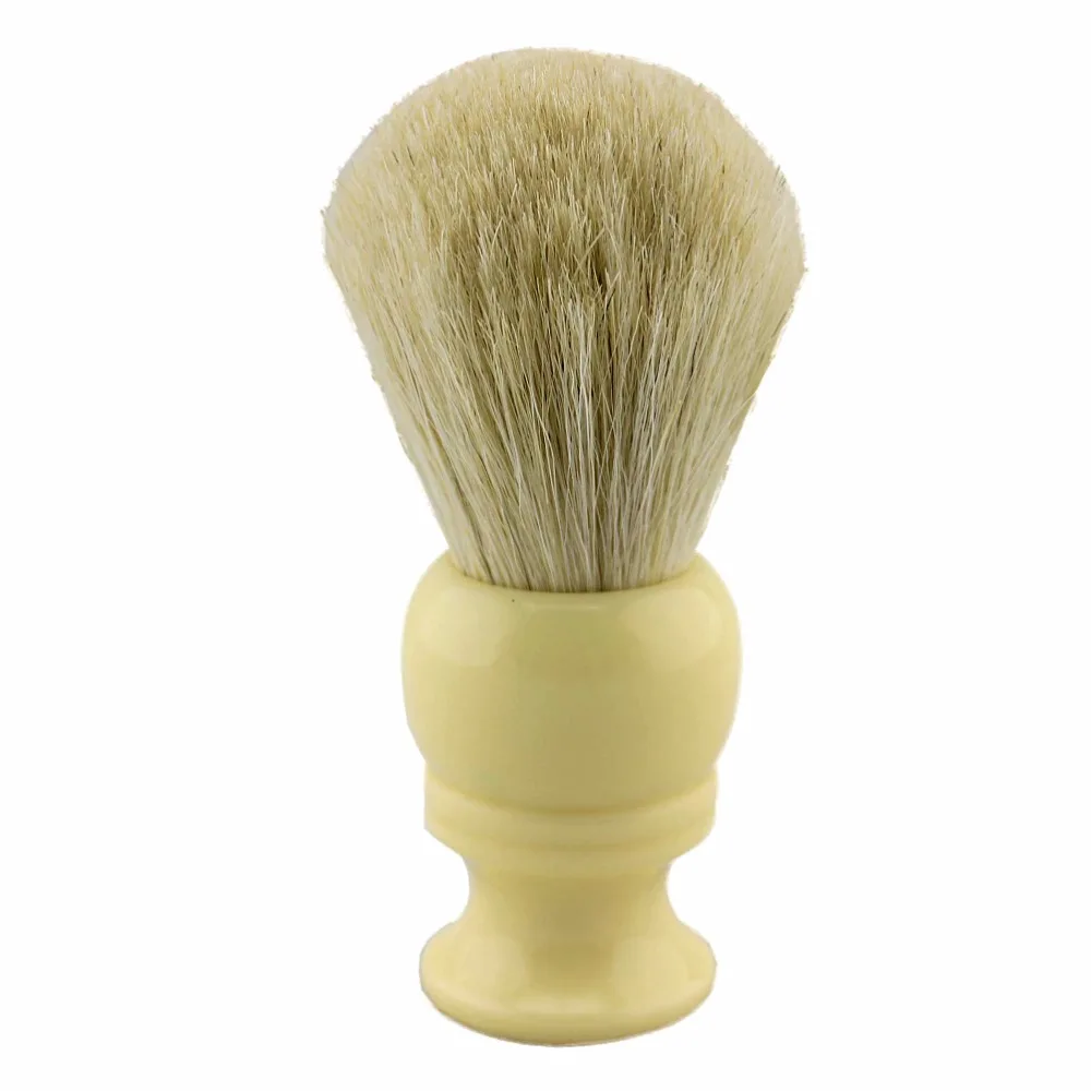 Free shipping Begie Resin handle Natural Horse hair shaving brush 24mm