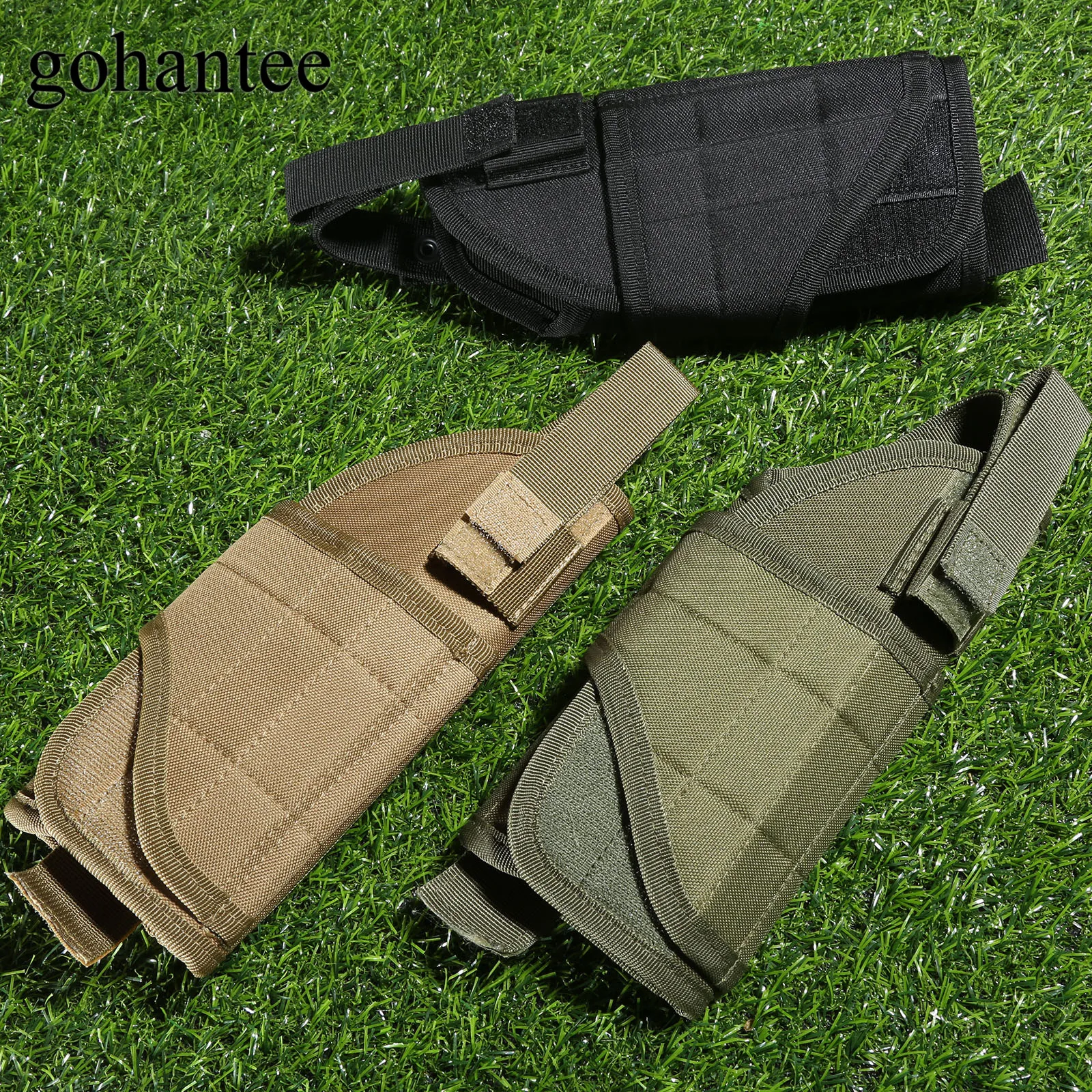 Gohantee MOLLE военный чехол для охоты ножка на бедрах оружейной кобуры сумка со