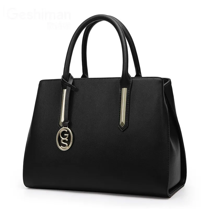 Elegant trendy three-dimensional design fashion Genuine Leather women handbags luxury simple brand-name women's shoulder bag