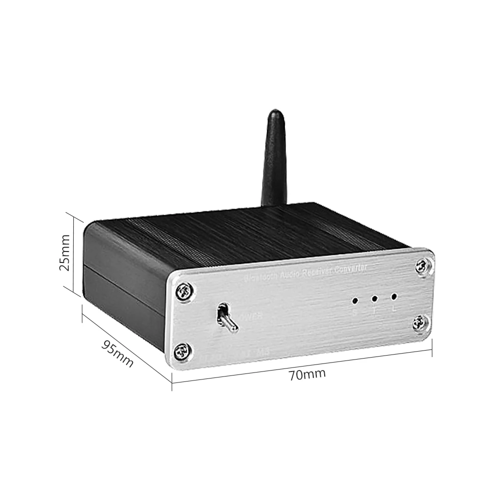 PJ.MIAOLAI M3 Fever HIFI Bluetooth 5 0 адаптер аудио приемник волоконный коаксиальный