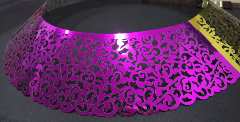 Bright Rose Колокол булавка для полотенца для лазерной резки салфеток застежка Свадебная декоративная Салфетка кольцо для вечерние Декор украшение свадебного стола 100 шт. 7ZSH103 - Цвет: Bright Rose