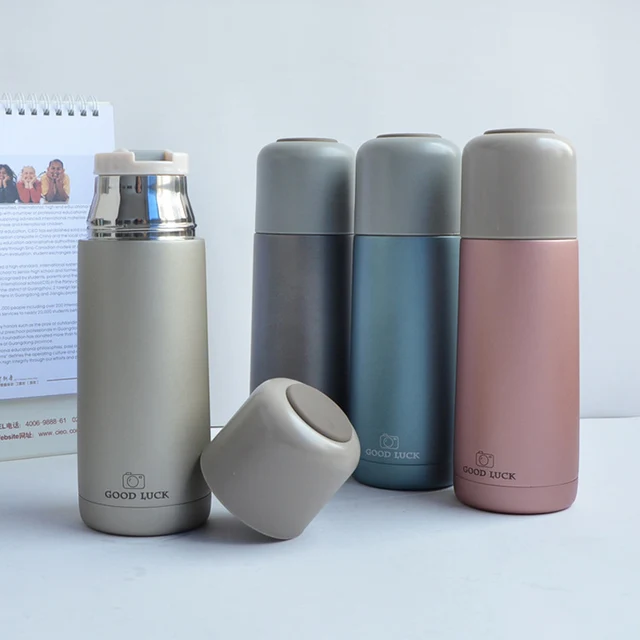 Mini Thermocup Portable Thermos Bottles 350ml Vacuum Flasks Stainless