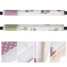 2 шт. Дверная ручка Крышка Антистатическая вышивка чехлы на ручки холодильника XHC88