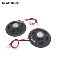 צעצוע ברכב 2pcs / הרבה חדש דק צעצוע ברכב צופר 8 אוהם 0.5 וואט 0.5W 8R הדובר קוטר 57mm 5.7CM עם 10 ס"מ אורך החוט מסוף PH2.54 (5)