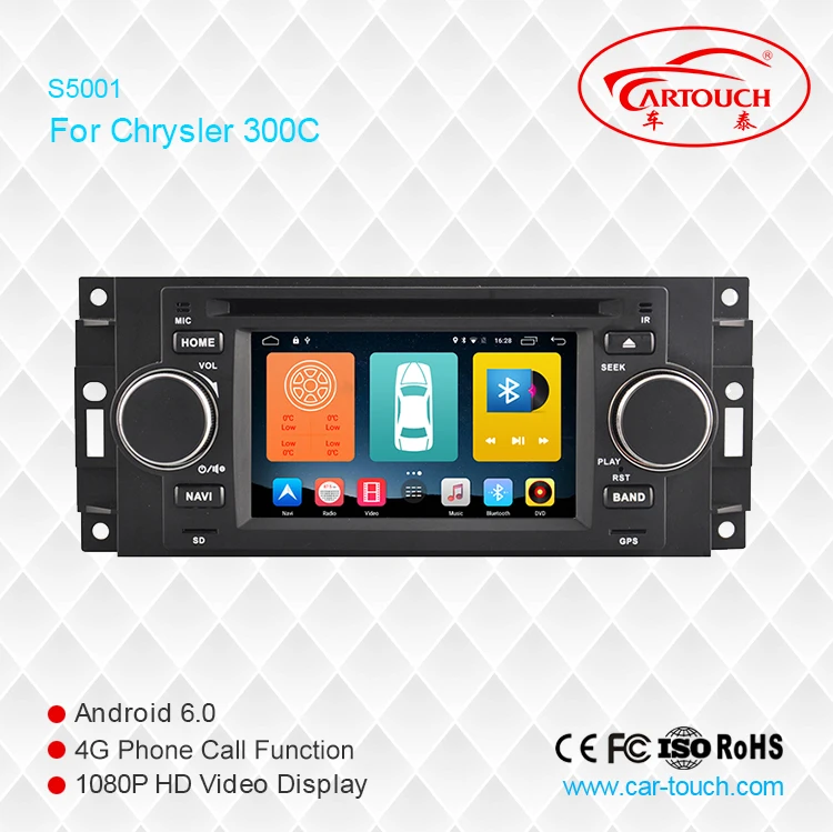 Discount 5 Inch Car DVD Player For Chrysler/300C/Dodge/RAM/Jeep/Commander/Compass/Wrangler/Grand Cherokee CANBUS GPS BT Radio Free Maps 4