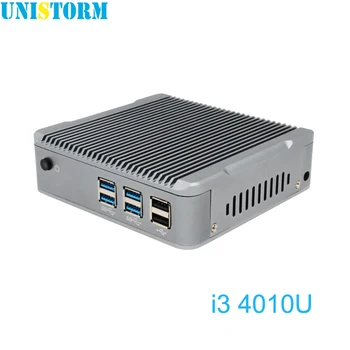 

Fanless Intel Mini PC i3 4010U Dual Core Support 2G-8G DDR3 RAM 8GB-256GB SSD Windows7 8 10 Linux Ubuntu OS WIFI Additional